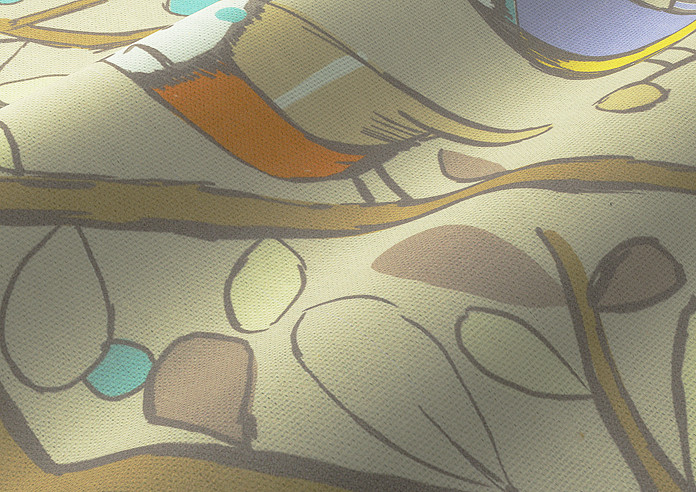 Tweety, Natural - Roman Blind - Image 4